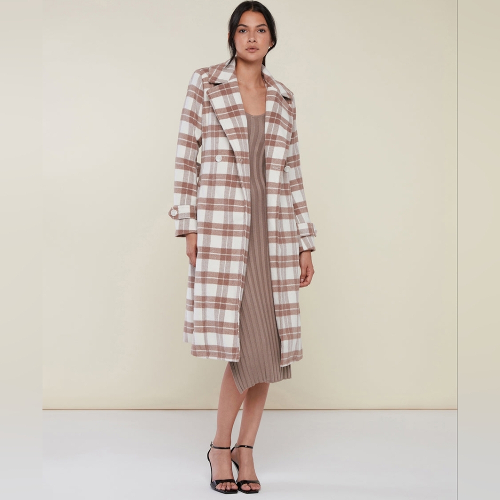 Rachel Parcell $198 Tailored Overcoat -NWT - Picture 4 of 8
